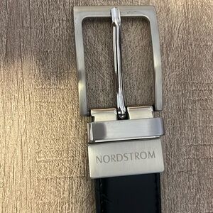 nordstrom boys 1” wide reversible black to brown belt